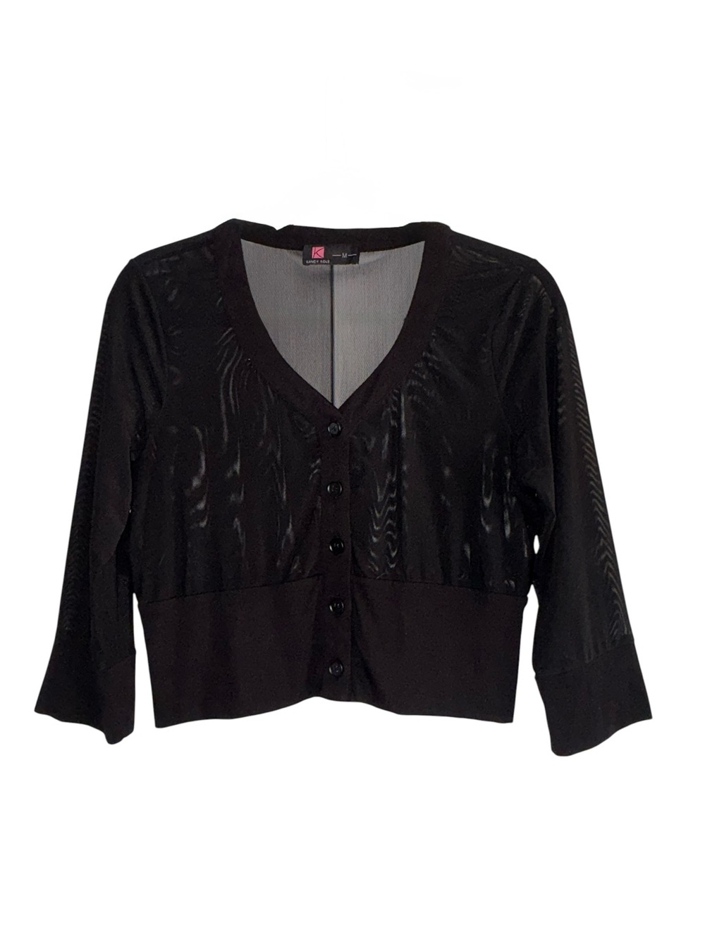 Kancy Kole V-Neck Button Front Cardigan